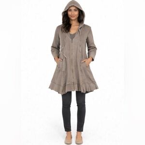 XCVI Textured Knit Sweater in Sage Green Size S